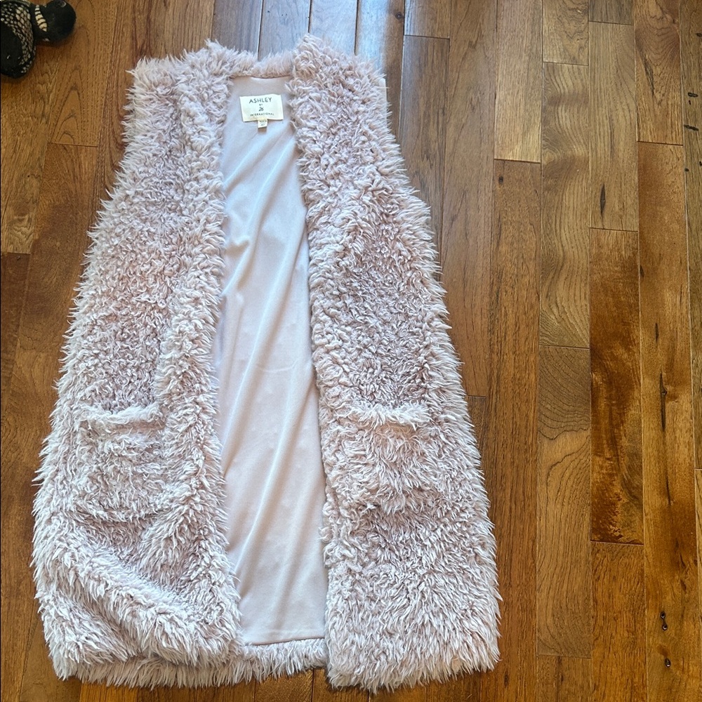 Dusty Pink Cape Duster